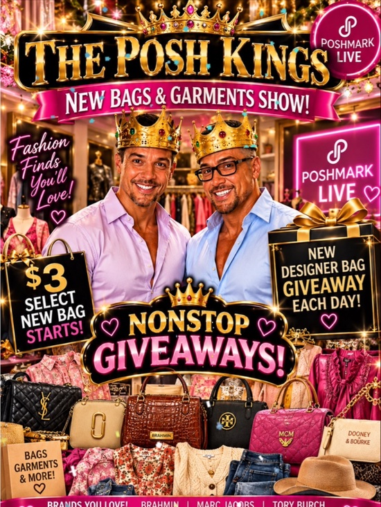 Accessories - DESIGNER BAG GIVEAWAY, $3 SELECTS, NONSTOP GIVEAWAYS, BRAHMIN, VERSACE, MCM